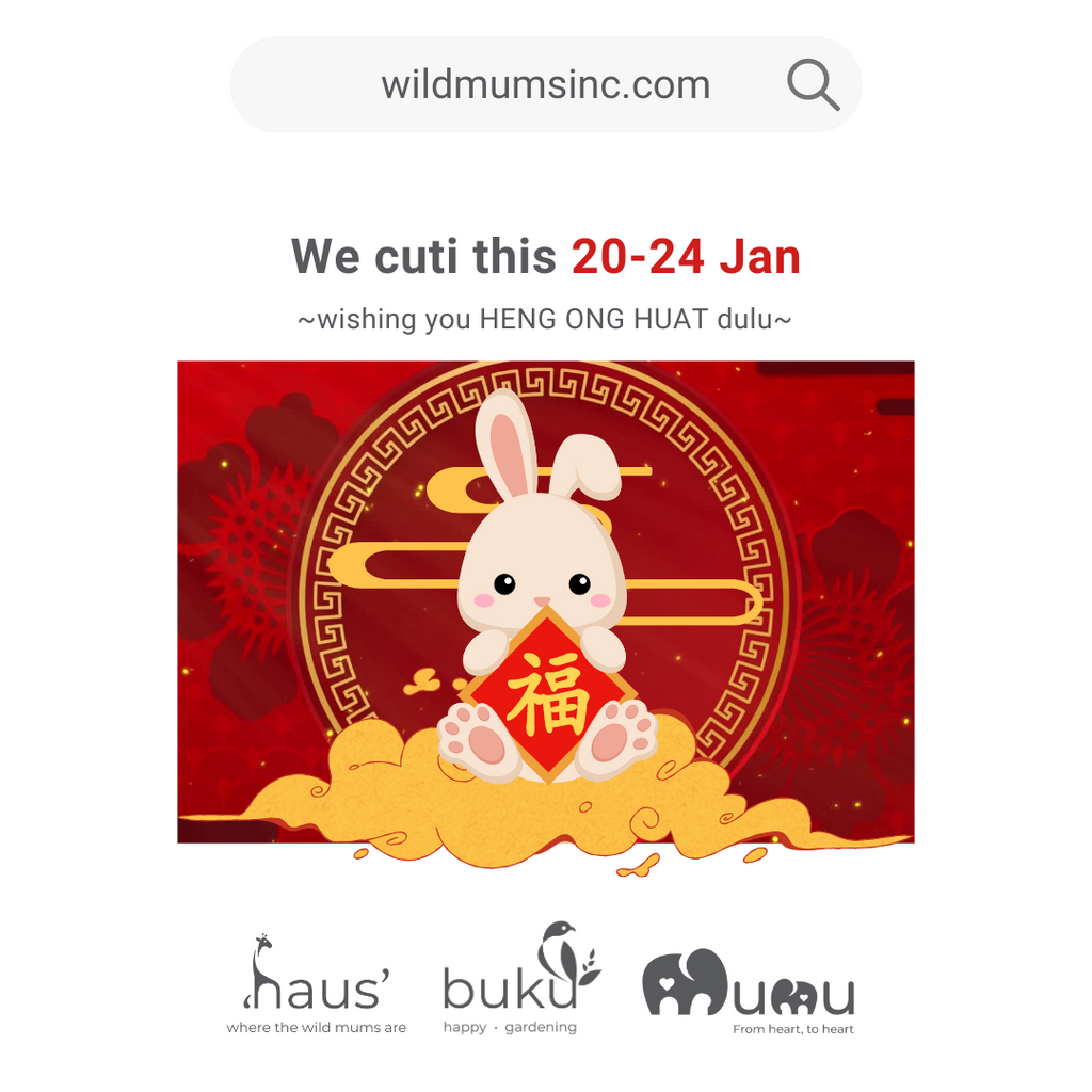 Lunar New Year notis cuti